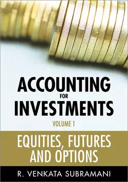 Accounting for Investments, Equities, Futures and Options - R. Subramani