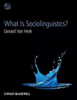 What Is Sociolinguistics? - Gerard Herk What Is Sociolinguistics? - Gerard Herk