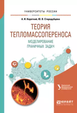 Теория тепломассопереноса. Моделирование граничных задач. Учебное пособие для вузов - Андрей Ложников