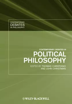 Contemporary Debates in Political Philosophy - Christman John