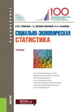 Социально-экономическая статистика. (Бакалавриат). Учебник. Татьяна Долбик-Воробей и Ирина Глебкова