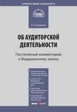Комментарий к Федеральному закону от 30 декабря 2008 г. № 307-ФЗ «Об аудиторской деятельности» (постатейный) - Александр Борисов