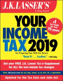 J.K. Lasser&prime;s Your Income Tax 2019. For Preparing Your 2018 Tax Return - J.K. Institute
