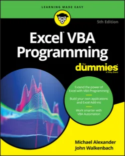 Excel VBA Programming For Dummies - John Walkenbach