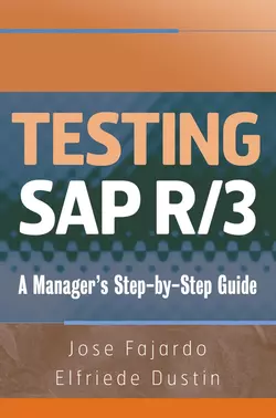 Testing SAP R 3 Elfriede Dustin и Jose Fajardo