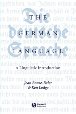 The German Language - Jean Boase-Beier