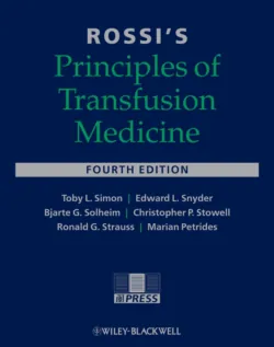 Rossi&prime;s Principles of Transfusion Medicine - Marian Petrides