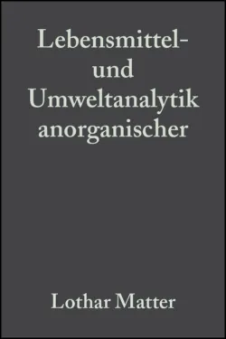 Lebensmittel- und Umweltanalytik anorganischer Spurenbestandteile - Сборник