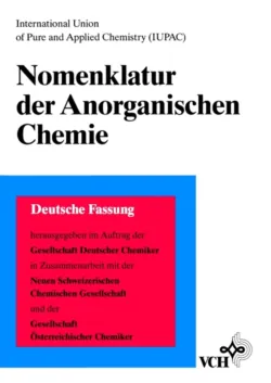 Nomenklatur der Anorganischen Chemie - Wolfgang Liebscher