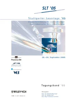Stuttgarter Lasertage &prime;05 - Friedrich Dausinger