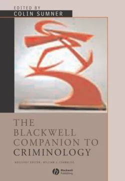 The Blackwell Companion to Criminology - Colin Sumner