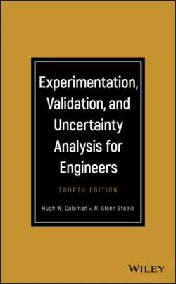 Experimentation, Validation, and Uncertainty Analysis for Engineers - W. Steele