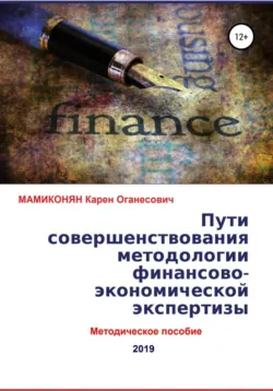 Пути совершенствования методологии финансово-экономической экспертизы. Методическое пособие - Карен МАМИКОНЯН