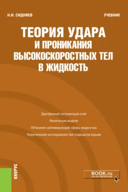 Теория удара и проникания высокоскоростных тел в жидкость. (Бакалавриат). Учебник, аудиокнига Николая Ивановича Сидняева. ISDN66280038