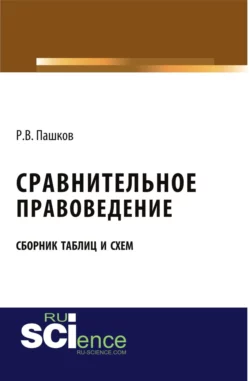 Сравнительное правоведение. Сборник таблиц и схем. (Бакалавриат, Магистратура). Сборник материалов. - Роман Пашков