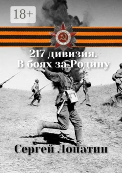 217 дивизия. В боях за Родину, аудиокнига Сергея Лопатина. ISDN68362427