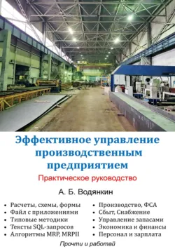Эффективное управление производственным предприятием. Практическое руководство - Александр Водянкин