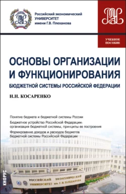 Основы организации и функционирования бюджетной системы Российской Федерации. (СПО). Учебное пособие. Николай Косаренко