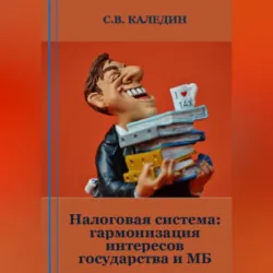Налоговая система: гармонизация интересов государства и МБ - Сергей Каледин