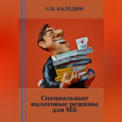 Специальные налоговые режимы для МБ - Сергей Каледин