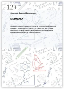 Методика. Проведения исследований средств индивидуализации на предмет установления: сходства  сходства до степени смешения  тождества  отождествления  возможности введения потребителя в заблуждение Дмитрий Фирсенко