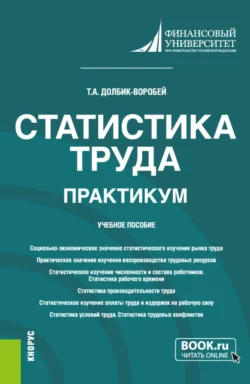 Статистика труда. Практикум. (Бакалавриат). Учебное пособие., Татьяна Долбик-Воробей