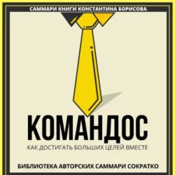 Саммари книги Константина Борисова «Командос. Как достигать больших целей вместе», Елена Лещенко