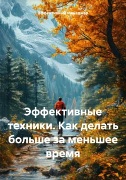 Эффективные техники. Как делать больше за меньшее время, Эффективный Менеджер