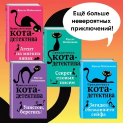 Агент на мягких лапах. Секрет еловых писем. Загадка сбежавшего сейфа. Уинстон, берегись! Комплект из 4 книг, Фрауке Шойнеманн