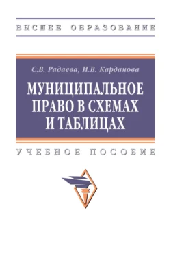 Муниципальное право в схемах и таблицах, Ирина Карданова