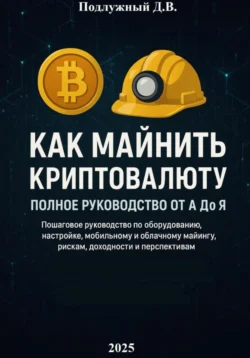 Как майнить криптовалюту: Полное руководство от А до Я, Дмитрий Подлужный