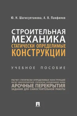 Строительная механика. Статически определимые конструкции - Александр Панфилов