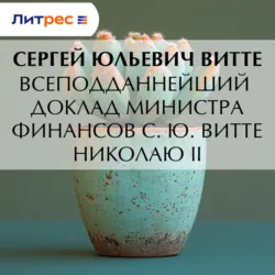 Всеподданнейший доклад министра финансов С. Ю. Витте Николаю I - Сергей Витте