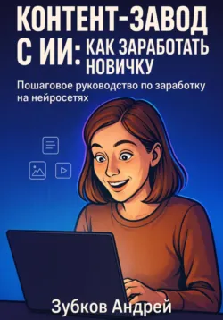 Контент-завод с ИИ: как заработать новичку. Пошаговое руководство по заработку на нейросетях - Андрей Зубков