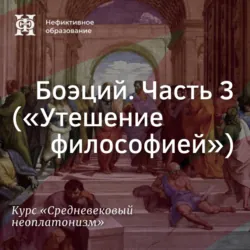 Боэций. Часть 3 (”Утешение философией”) - Елена Алымова