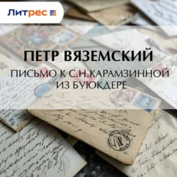 Письмо к С.Н.Карамзинной из Буюкдере - Петр Вяземский