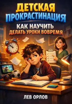 Детская прокрастинация как научить делать уроки вовремя - Лев Орлов