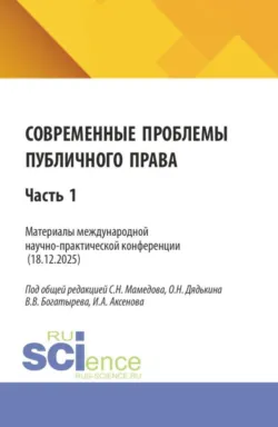 Современные проблемы публичного права. Материалы II международной научно-практической конференции (18.12.2025) Часть 1. (Бакалавриат, Магистратура). Сборник статей. - Олег Дядькин
