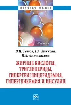 Жирные кислоты, триглицериды, гипертриглицеридемия, гиперглекемия и инсулин - Вера Амелюшкина