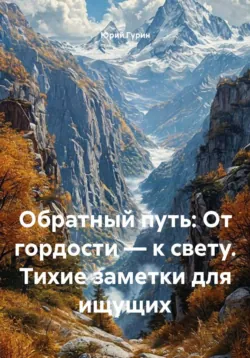 Обратный путь: От гордости — к свету. Тихие заметки для ищущих - Юрий Гурин