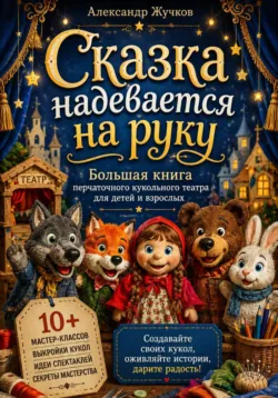 Сказка надевается на руку. Большая книга перчаточного кукольного театра для детей и взрослых - Александр Жучков