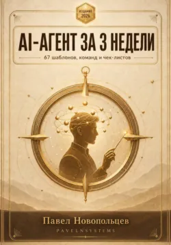 AI-агенты за 3 недели 67 шаблонов, команд и чек-листов для надёжного исполнителя. - Павел Новопольцев