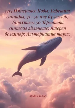 1313 Империясе Коды: Берешит саннары, 41–50 нче бүлекләр; Танахтагы 50 Термотөш синтезы әйләнеше; Яшерен белемнәр; Альтернатив тарих - Мадим Илле