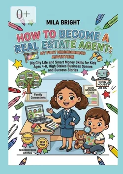 Future Real Estate Agent: A Career Coloring Adventure. Discover Houses, Neighborhoods, and the Joy of Finding a Perfect Home for Kids Ages 4—8 - Mila Bright