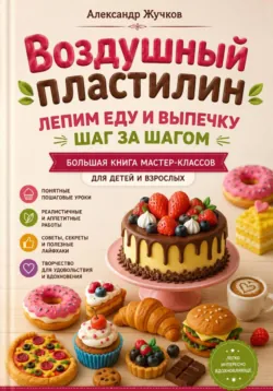 Воздушный пластилин. Лепим еду и выпечку шаг за шагом. Большая книга мастер-классов для детей и взрослых - Александр Жучков