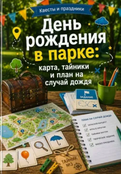 День рождения в парке: карта, тайники и план на случай дождя - Роман Рассказов