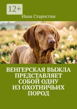 Венгерская выжла представляет собой одну из охотничьих пород - Иван Старостин