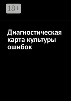 Диагностическая карта культуры ошибок - Антон Шадура