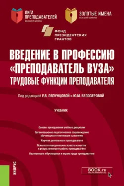 Введение в профессию  Преподаватель вуза . Трудовые функции преподавателя. (Аспирантура, Магистратура). Учебник. - Александр Шорохов