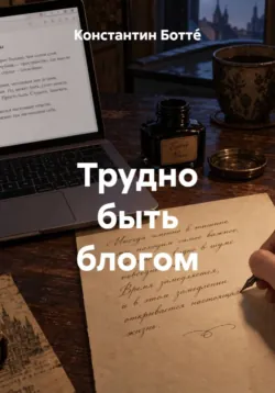Трудно быть блогом - Константин Боттé